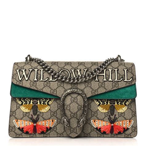 willow hill gucci bag|Gucci Supreme Willow Hill Dionysus Bag .